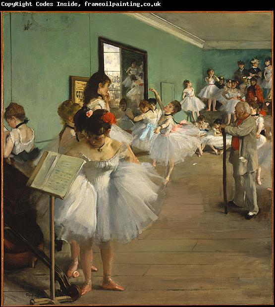 Edgar Degas The Dance Class
